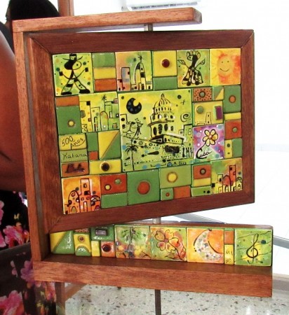 Esperanza Ramos Cano por Habana, magia y encanto,  Segundo Premio de la XI Bienal de Cerámica Mixta García Buch