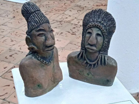 El XXI Salón de la ACAA estará abierto hasta finales de enero de 2024 en la Isla de la Juventud. Foto: ACN.